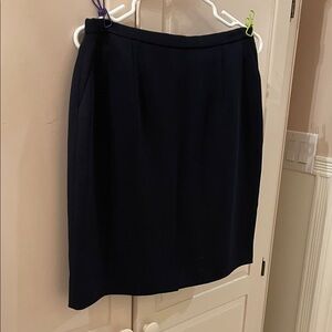 Grace Classic above the knee Navy Pencil Skirt